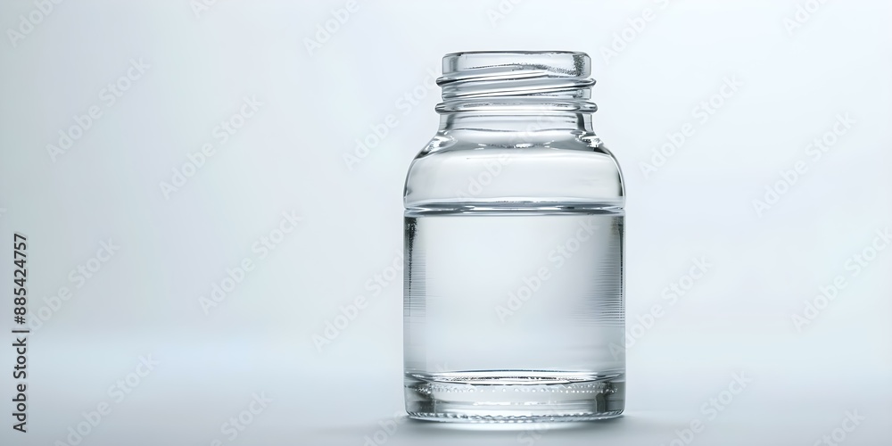 Close-up Shot of a Bottle on a White Background. Concept Product Photography, Close-up Shots, White Background, Bottle Photography Close-up Shot of a Bottle on a White Background. Concept Product Photography, Close-up Shots, White Background, Bottle Photography