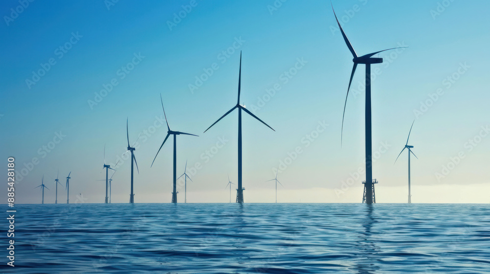 Harnessing Renewable Energy: Offshore Wind Farm Turbines Generating Sustainable Offshore Wind Power Harnessing Renewable Energy: Offshore Wind Farm Turbines Generating Sustainable Offshore Wind Power