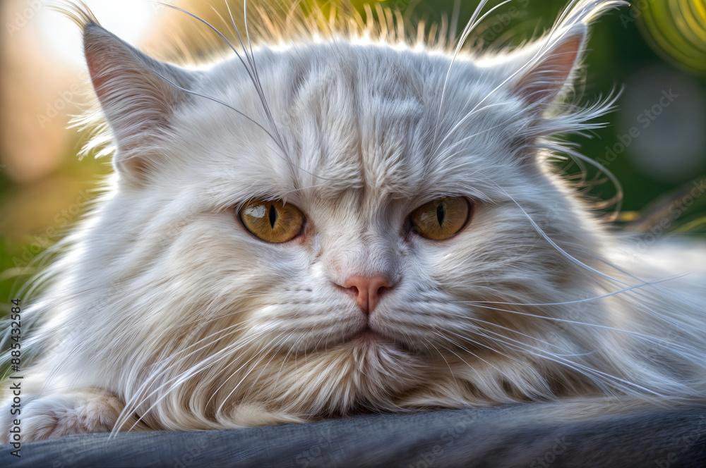 Fototapeta premium portrait of a cat