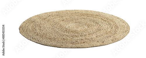 3d render rug carpet isolated on white