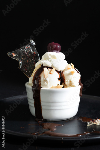 vanilla ice cream
