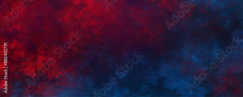 Dark concrete wall beautiful orange and dark blue ocean background. Colorful Stained stony rusty wall background. Aquamarine and pink Abstract Glowing Space Stars. Vintage paper textured aquarelle