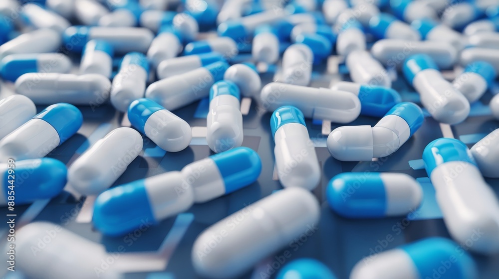Healthcare Odyssey Navigating the Maze of Choices with Blue and White Capsules Healthcare Odyssey Navigating the Maze of Choices with Blue and White Capsules