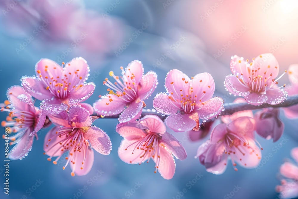 Spring cherry blossom. Spring cherry blossom.