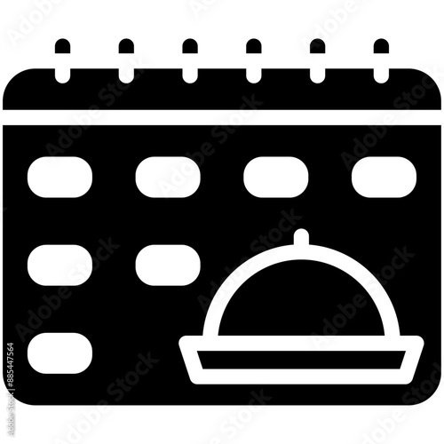 Informal Event vector icon illustration of Catering iconset.
