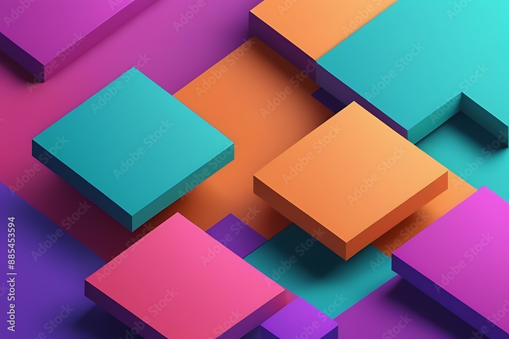 Futuristic 3D Geometric Patterns for Modern Web Design, Abstract 3D Shapes Futuristic 3D Geometric Patterns for Modern Web Design, Abstract 3D Shapes