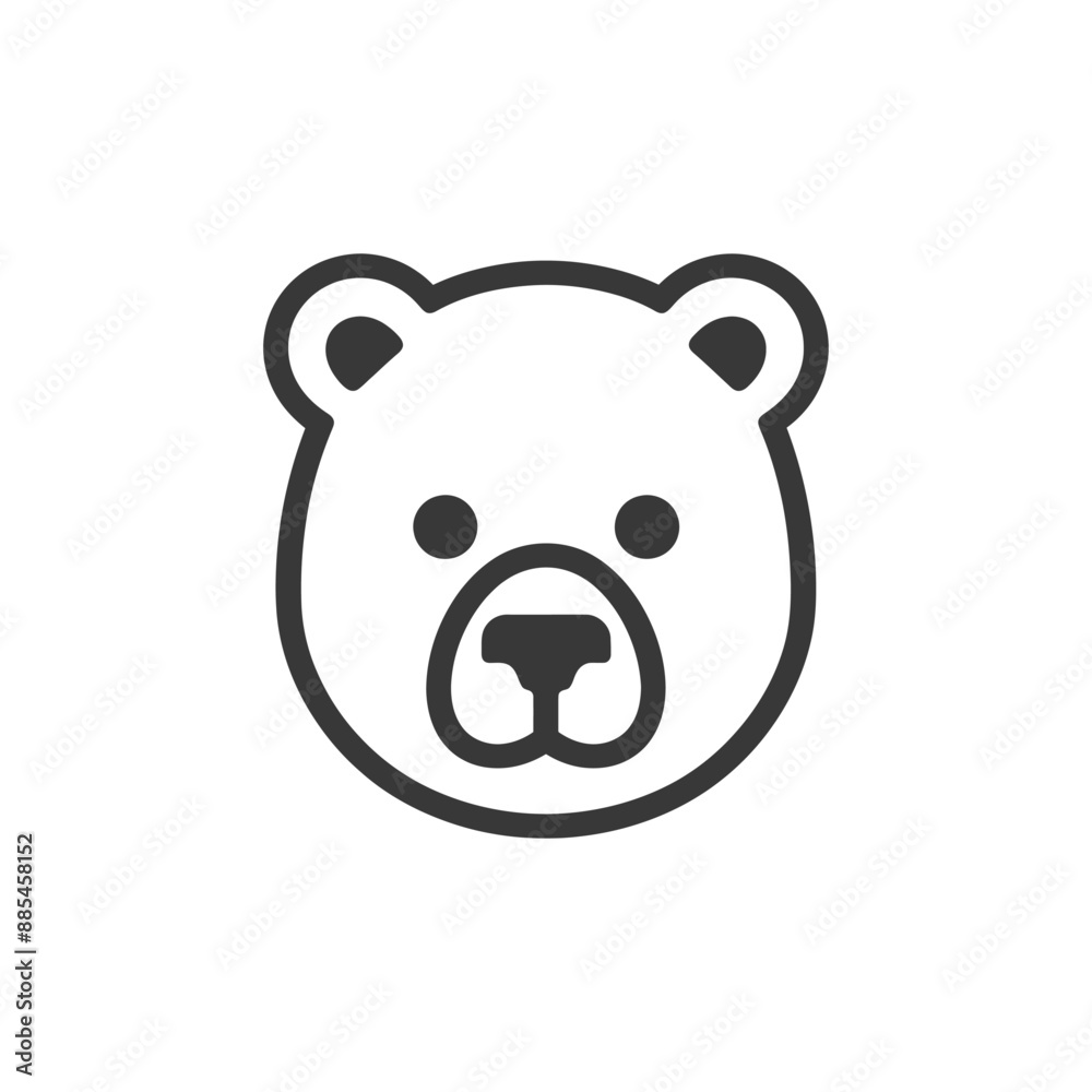 animal minimalist line art icon logo symbol black color only animal minimalist line art icon logo symbol black color only