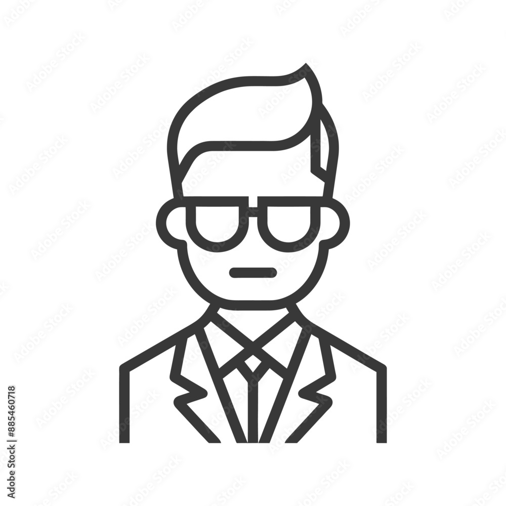 business minimalist line art icon logo symbol black color only business minimalist line art icon logo symbol black color only