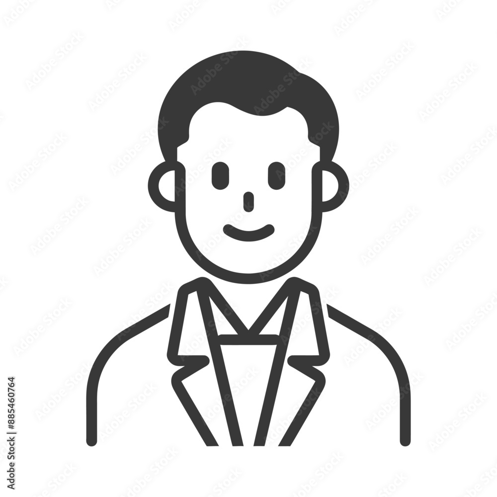 business minimalist line art icon logo symbol black color only business minimalist line art icon logo symbol black color only