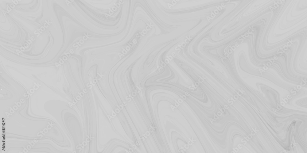Fototapeta premium Abstract white, gray liquid marble surfaces background design. ink backdrop with wavy pattern. modern background design with luxury cloth or liquid wave or wavy folds of grunge silk texture. 
