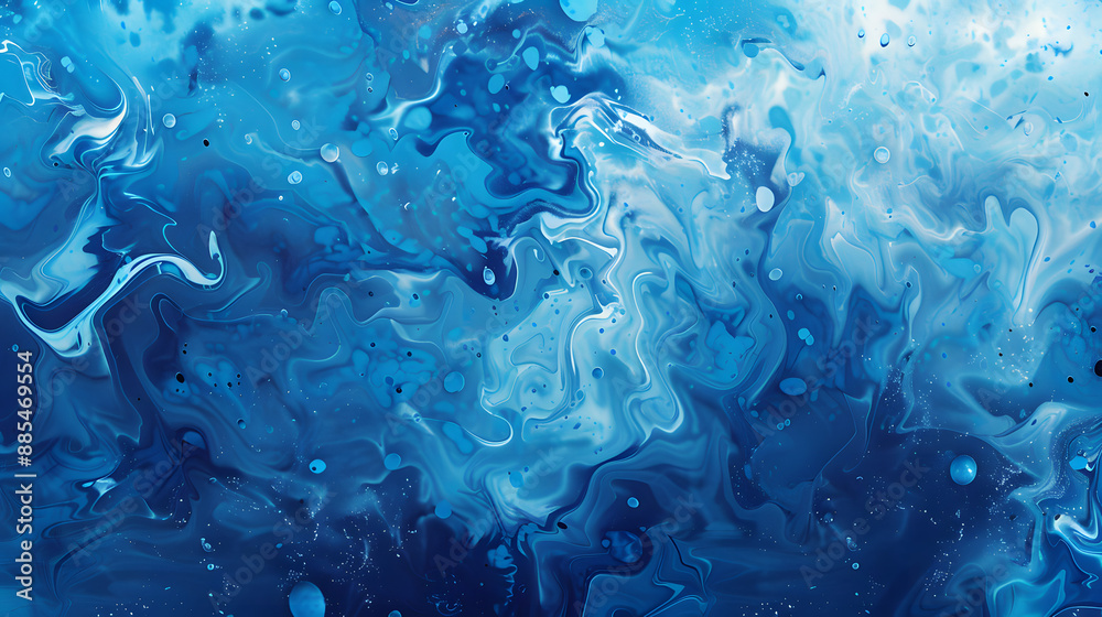 An abstract image with blue and white fluid patterns, creating a soothing and visually captivating design. An abstract image with blue and white fluid patterns, creating a soothing and visually captivating design.