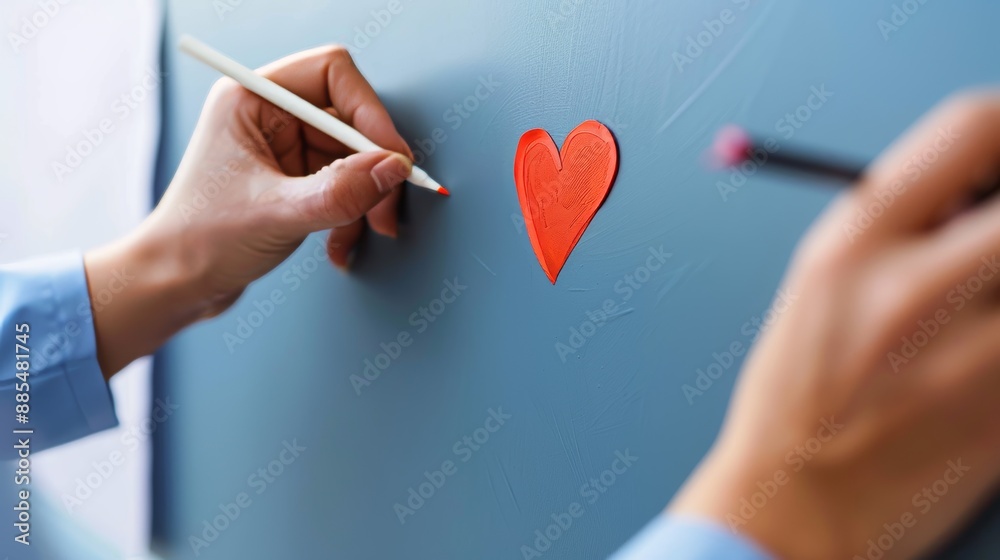 Compassionate Connection Healthcare Provider's Touching Gesture of Personalized Care and Communication Compassionate Connection Healthcare Provider's Touching Gesture of Personalized Care and Communication