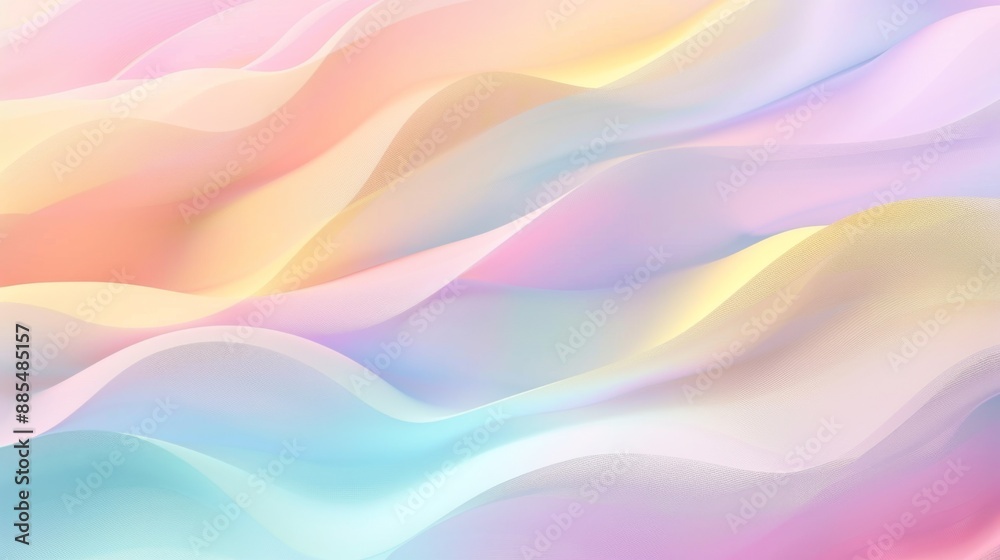 Abstract Pastel Wave Background. Abstract Pastel Wave Background.