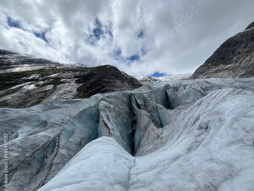 Nationalpark Nigardsbreen Norwegen - Gletscher
 photo