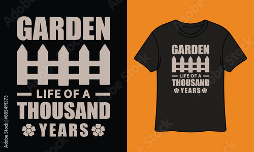 Garden Life Of A Thousand Years Ready To Print Gardening T Shirt Design, Wall Art, Mug, Sticker, Banner, Tee, Hoodie, Vector, Illustration