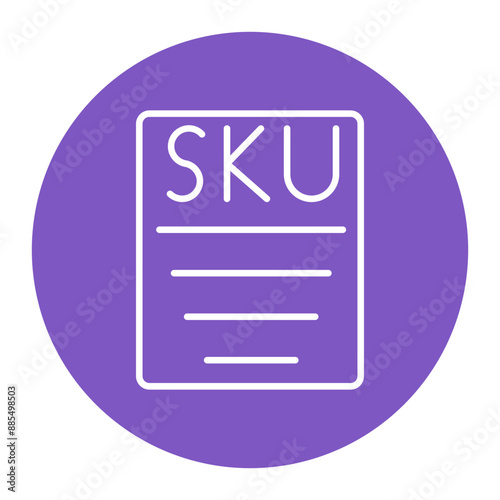 Sku Description Icon