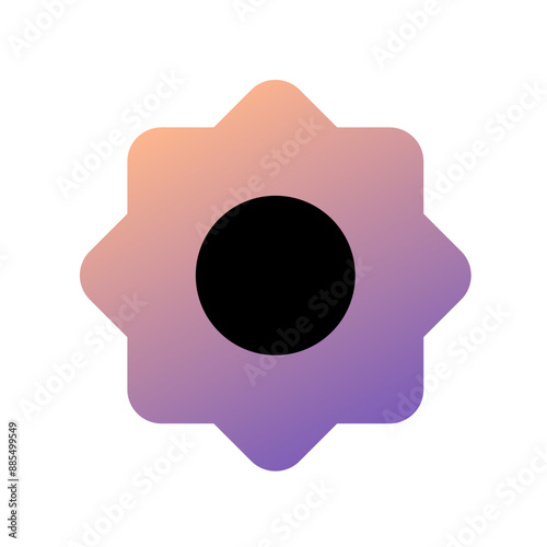 Editable vector sun, screen brightness icon. Part of a big icon set family. Perfect for web and app interfaces, presentations, infographics, etc