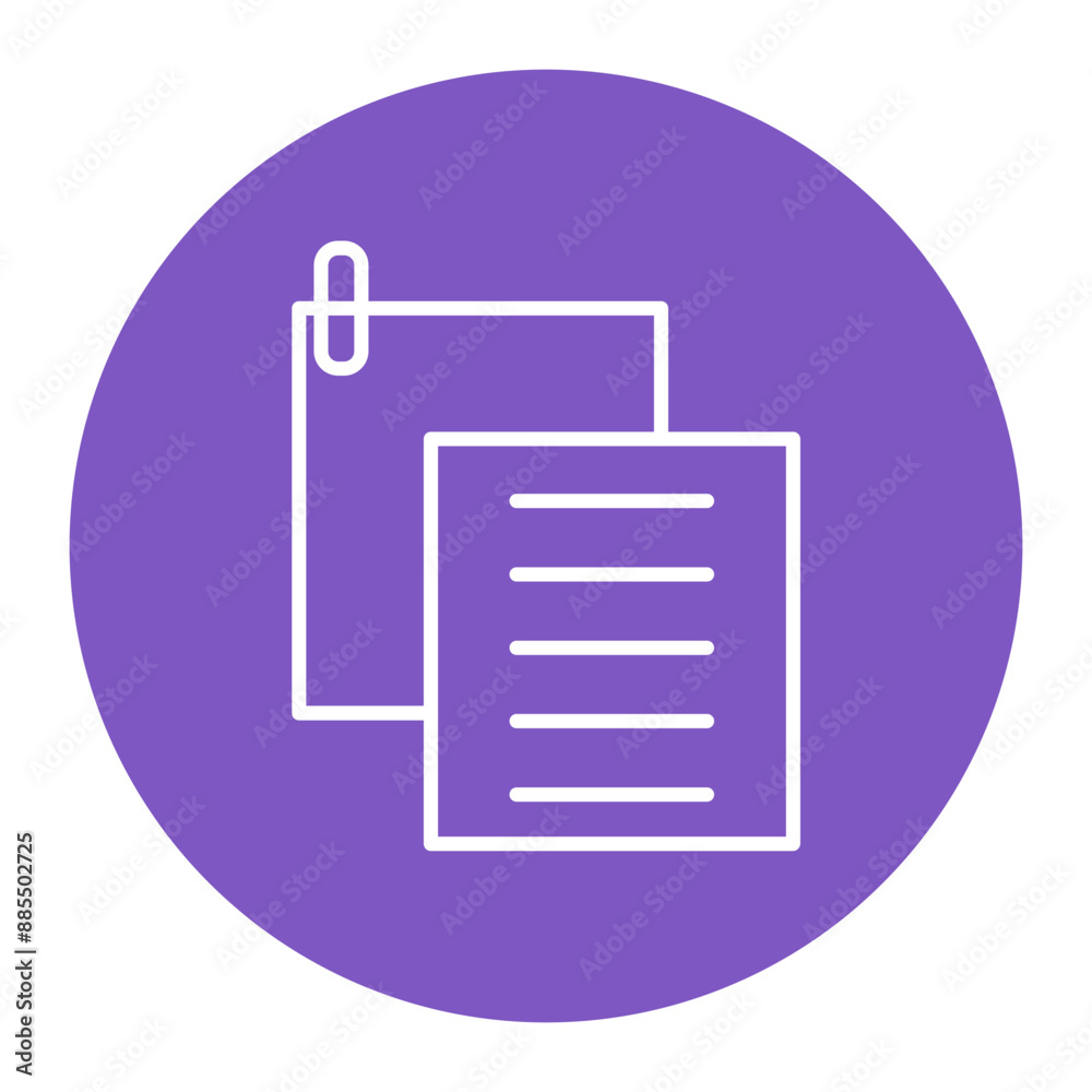 Sticky Note Icon Sticky Note Icon