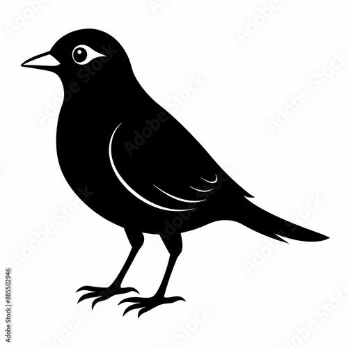 Skylark Black silhouette