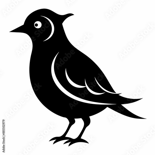 Skylark Black silhouette