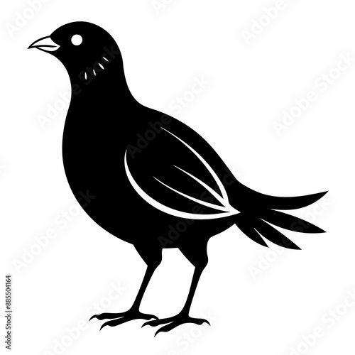 Skylark Black silhouette