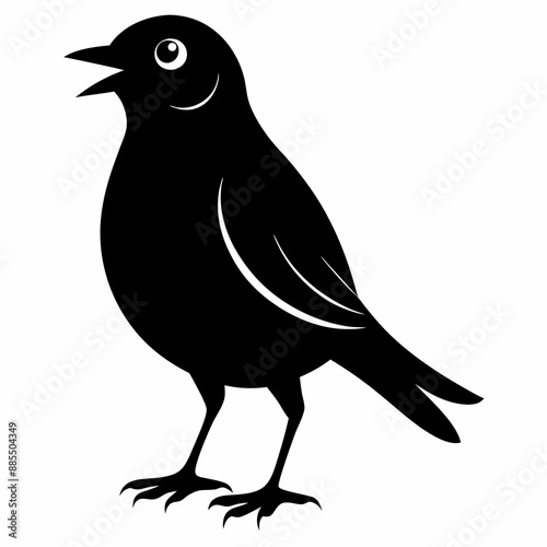 Skylark Black silhouette