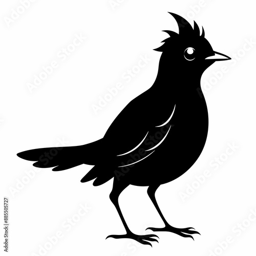 Skylark Black silhouette