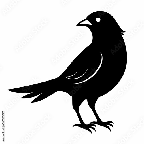 Skylark Black silhouette
