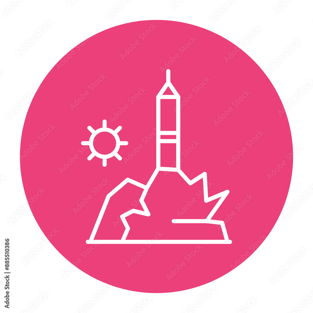 Obraz premium Mount Arafat Icon