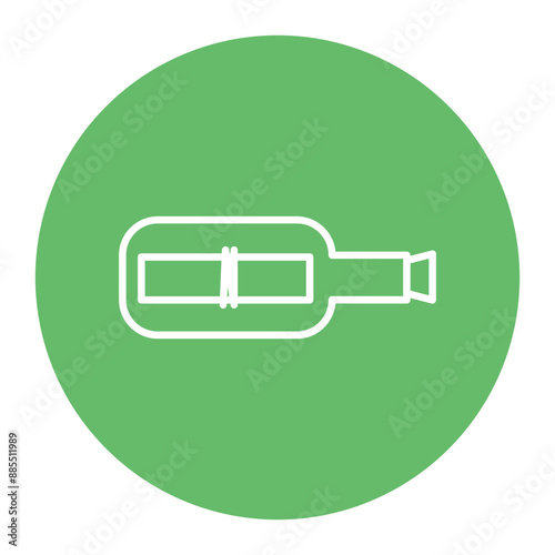 Message In Bottle Icon