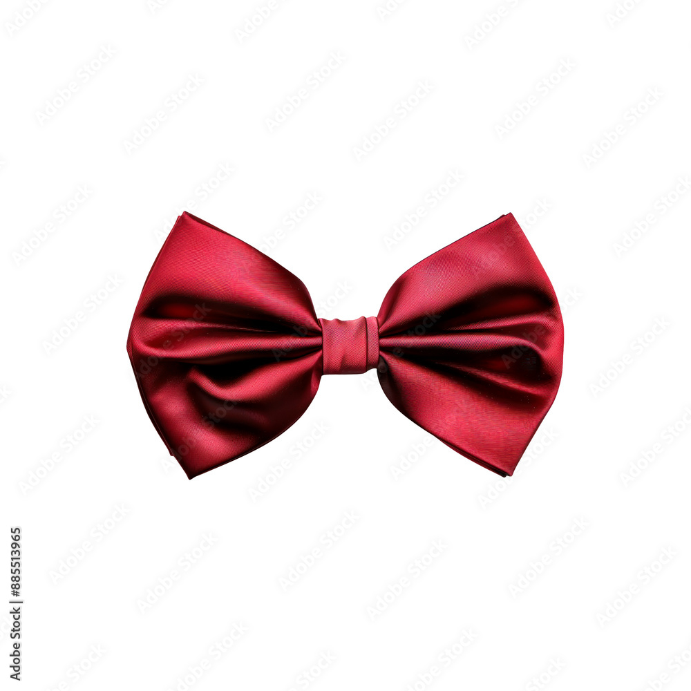Red bow tie. Isolated on transparent background. Red bow tie. Isolated on transparent background.