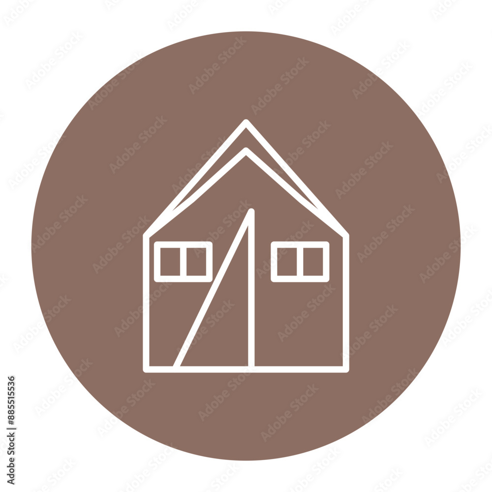 Beach Tent Icon Beach Tent Icon