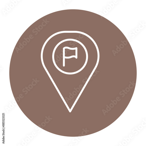 Arrived Destination Icon