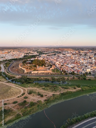 Atardecer en la Alcazaba de Badajoz photo