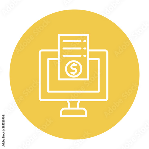 E Statement Icon