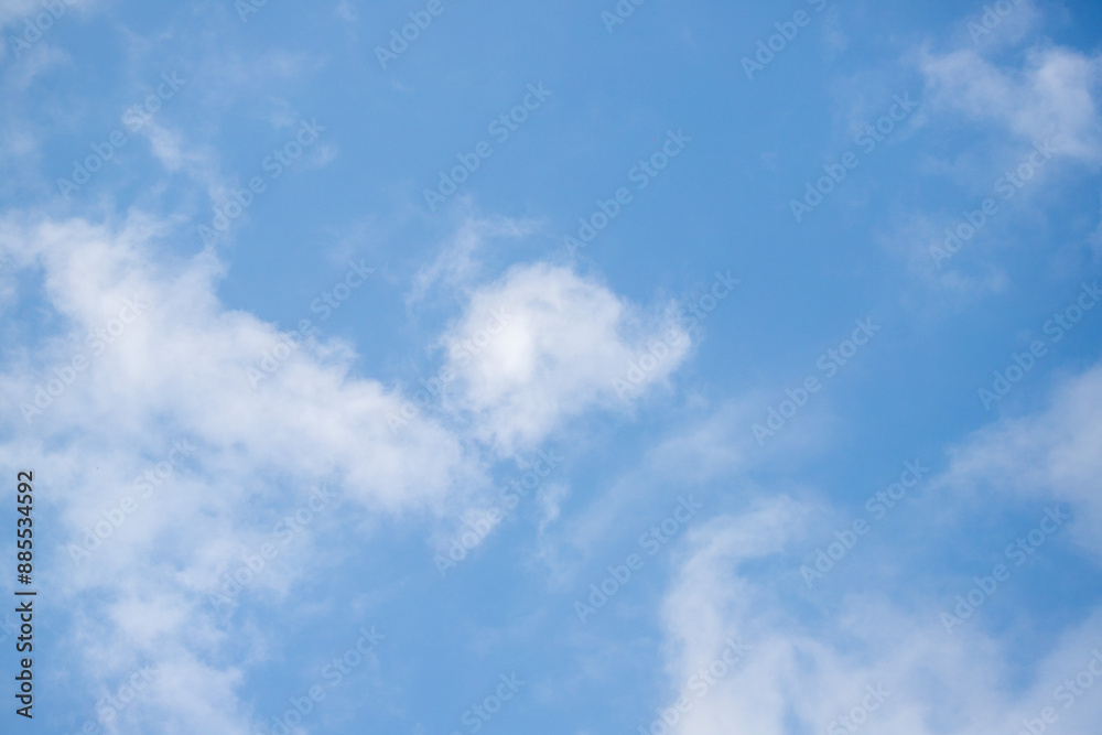 Sky background with clouds. White clouds against a blue sky. Sky background with clouds. White clouds against a blue sky.