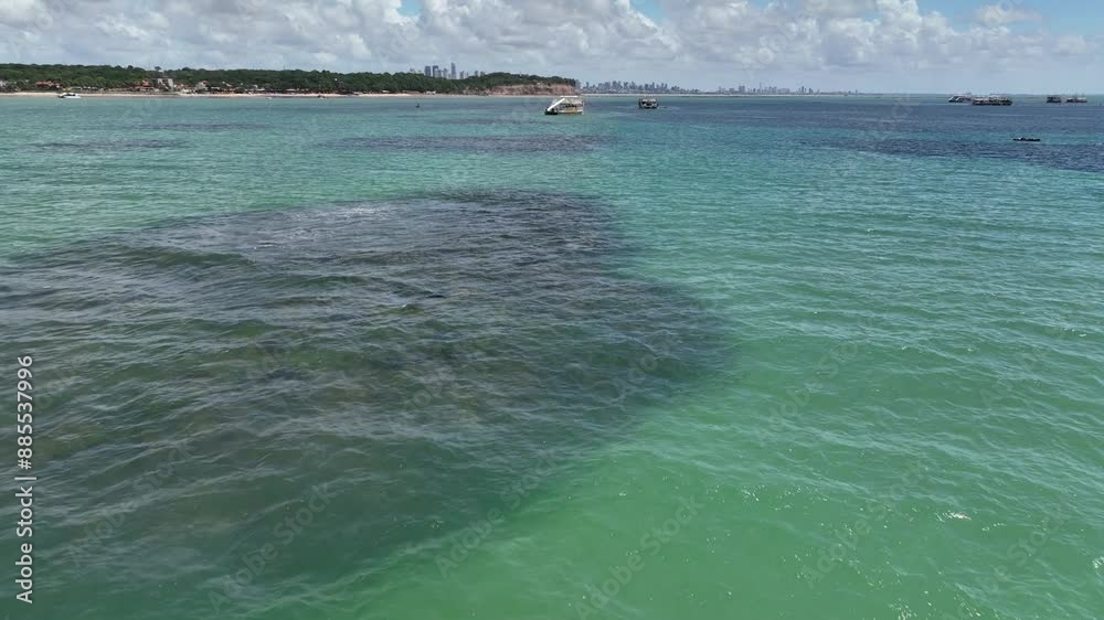 Passeio de Catamarã em João Pessoa, Paraíba, Brasil.