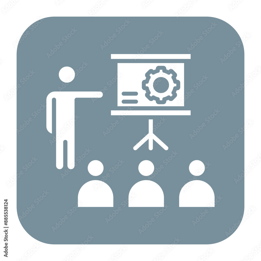 On the job Training vector icon. Can be used for Business Training iconset. On the job Training vector icon. Can be used for Business Training iconset.