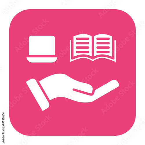 Off the job Training vector icon. Can be used for Business Training iconset.