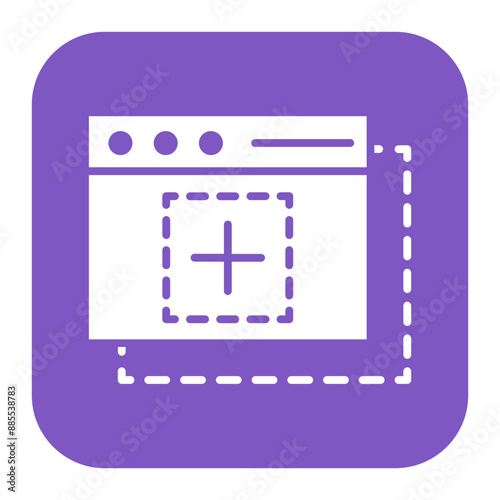 Drag and Drop vector icon. Can be used for No Code iconset.