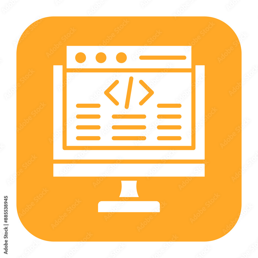 Back End Development vector icon. Can be used for No Code iconset. Back End Development vector icon. Can be used for No Code iconset.