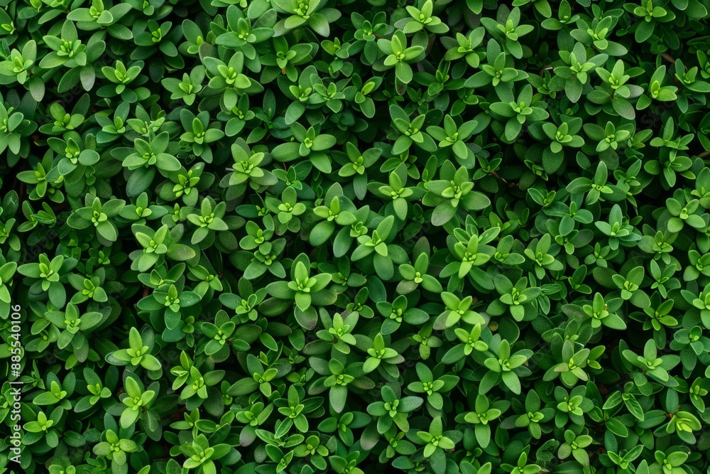 Thyme texture background, thymus leaf banner, Thymus vulgaris pattern, fresh herbal leaves banner Thyme texture background, thymus leaf banner, Thymus vulgaris pattern, fresh herbal leaves banner