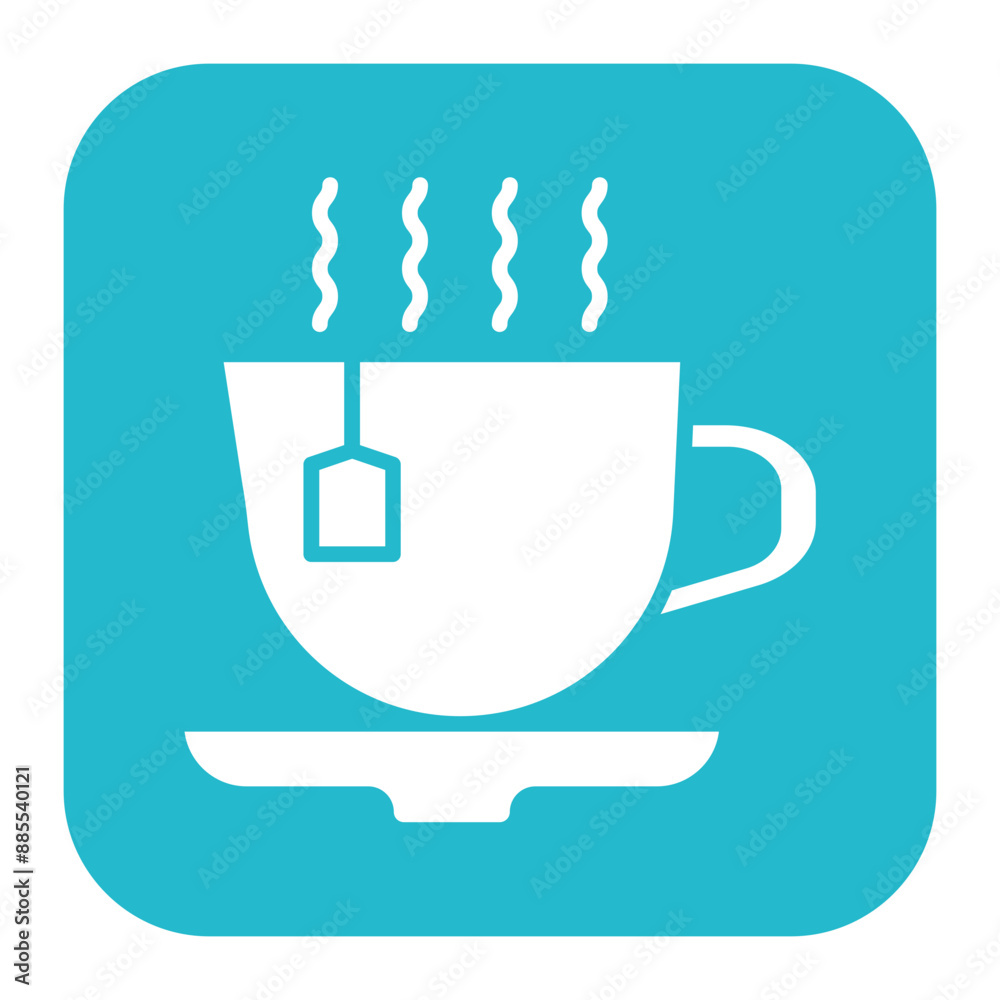 Tea vector icon. Can be used for Comfort iconset. Tea vector icon. Can be used for Comfort iconset.