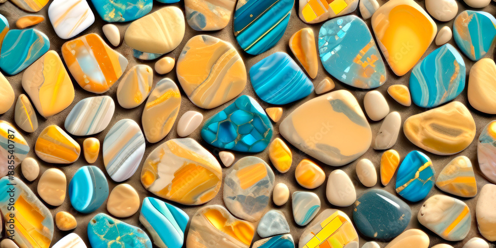 mosaic of bright colored stones abstract background mosaic of bright colored stones abstract background