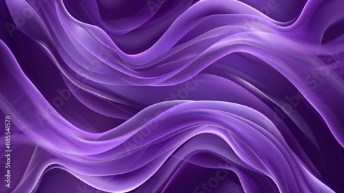 Abstract Purple Wave Pattern 