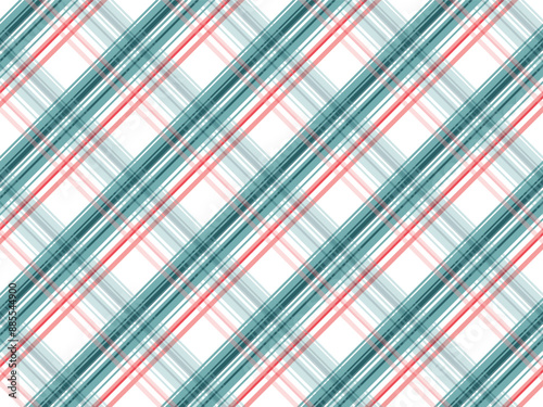 Plaid gingham pattern seamless check texture vector for a shirt, blanket, and other modern textiles fashion fabric design