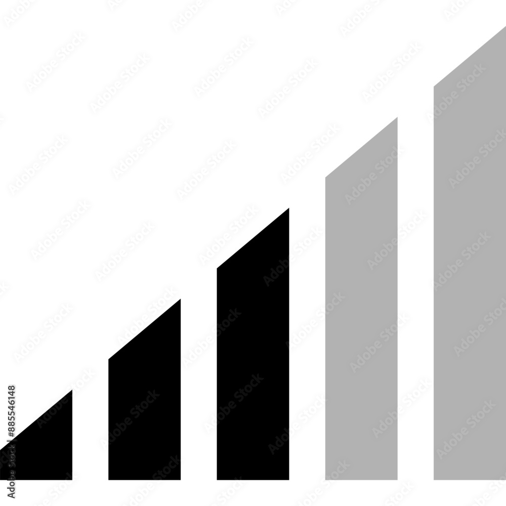 Signal Bar. Cellular Signal Level. Mobile Signal Icon Signal Bar. Cellular Signal Level. Mobile Signal Icon