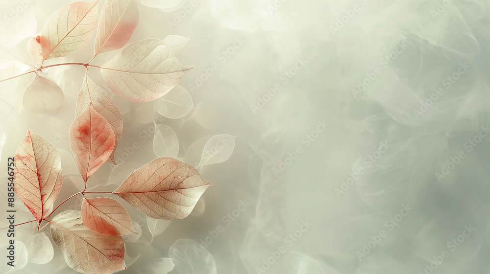 leaf light colored on light background leaf light colored on light background
