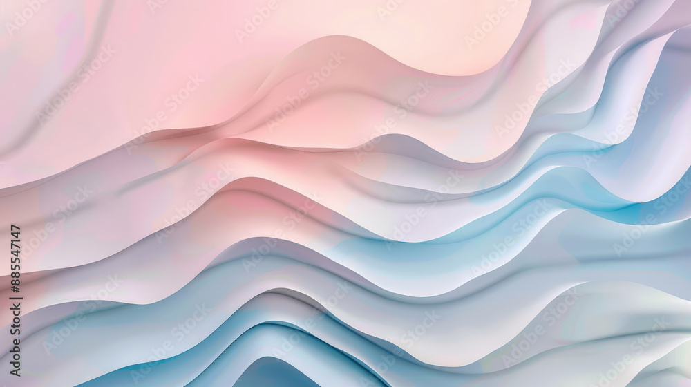 Abstract Sunset Waves Abstract Sunset Waves