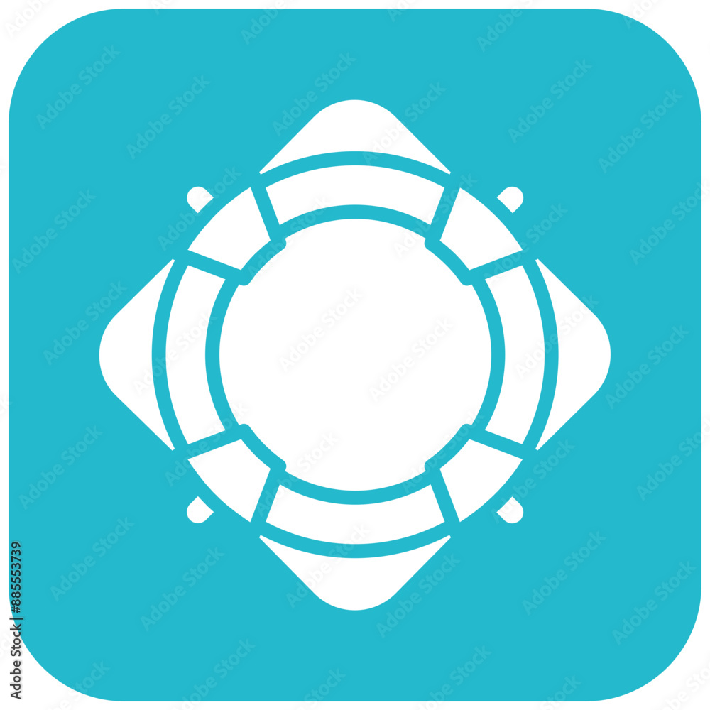 Lifebuoy vector icon. Can be used for Coastline iconset. Lifebuoy vector icon. Can be used for Coastline iconset.